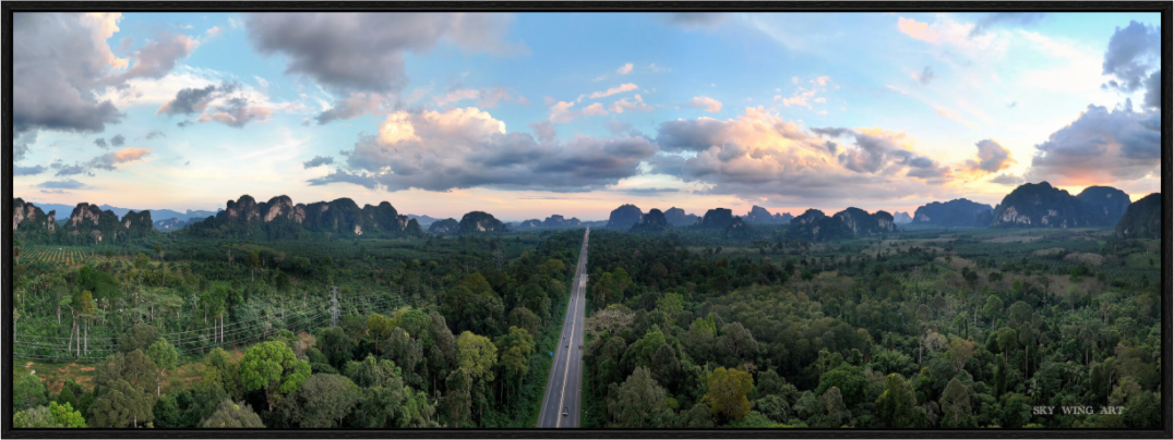 Main image Eternal Passage – Jungle Road at Dusk, Krabi