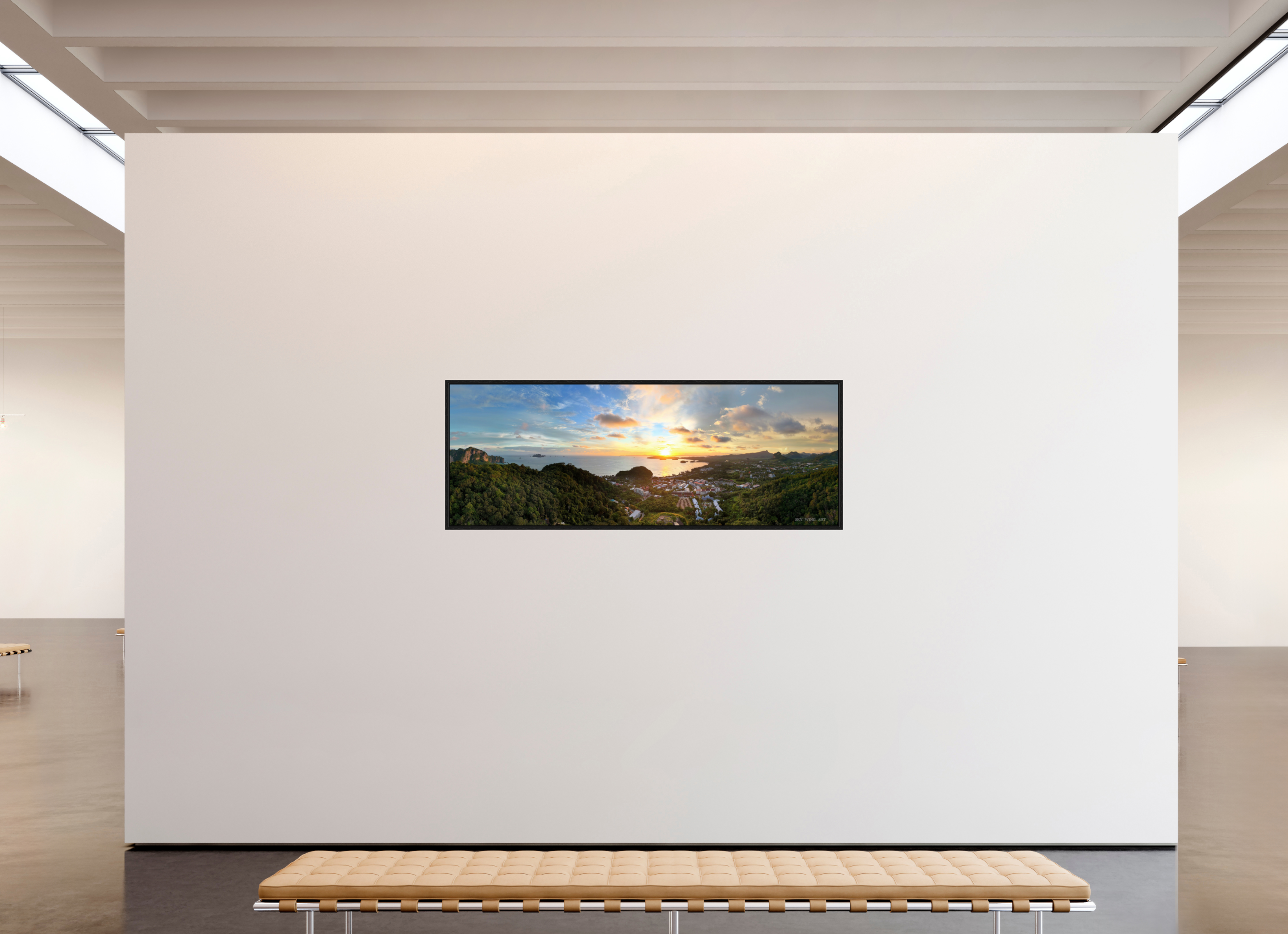 193 x 70 cm, Floater Frame Fading Light – Shores of Nopparat Thara, Ao Nang