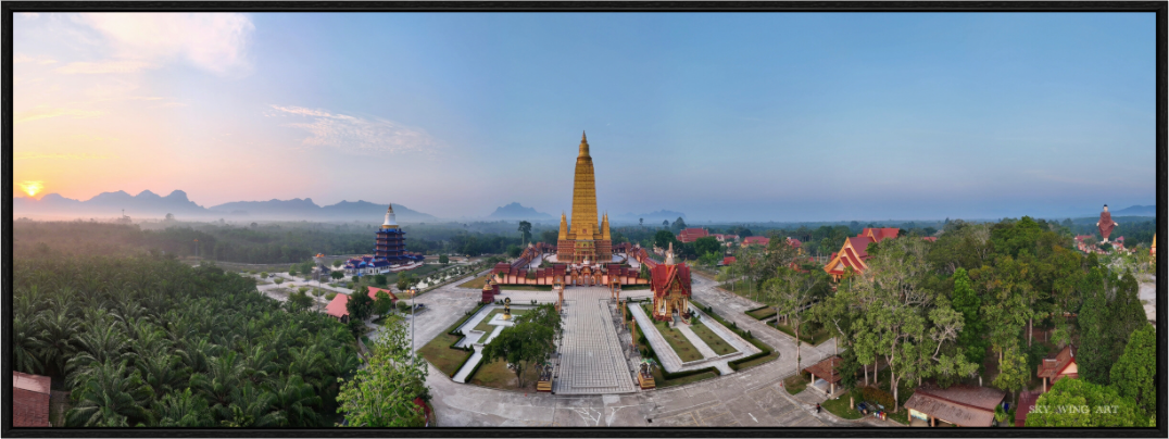 Main image First Silence – Wat Maha That at Dawn, Ao Luek